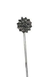 Oxidised Silver Hair Stick Combo - 2
