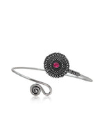 Load image into Gallery viewer, Niva Brass Arm Cuff