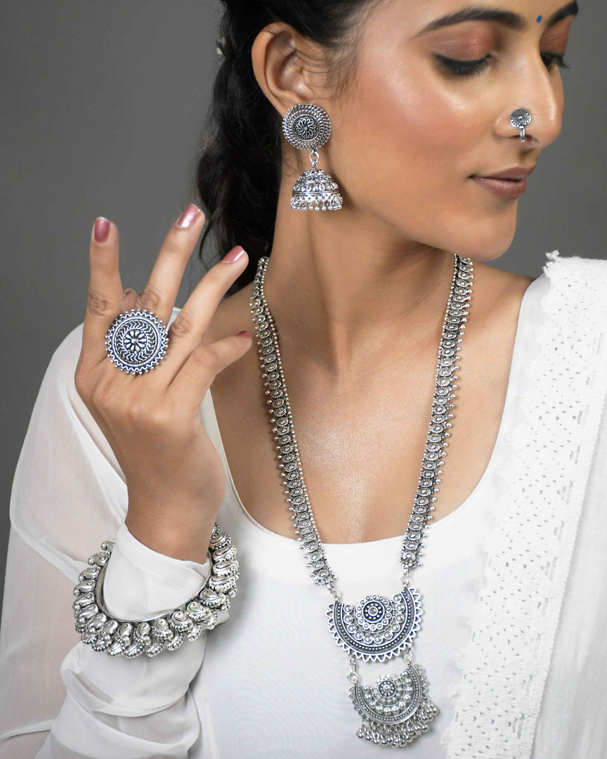 MISHKA 5 PIECE KOLAPURI JEWELLERY SET COMBO