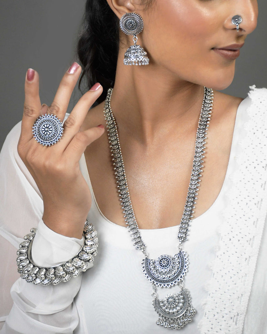 MISHKA 5 PIECE KOLAPURI JEWELLERY SET COMBO