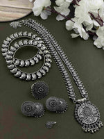 Load image into Gallery viewer, MISHKA 5 PIECE KOLAPURI JEWELLERY SET COMBO