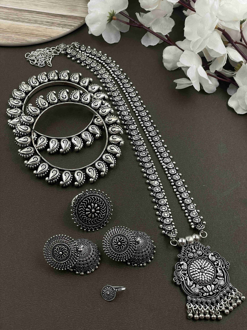 MISHKA 5 PIECE KOLAPURI JEWELLERY SET COMBO