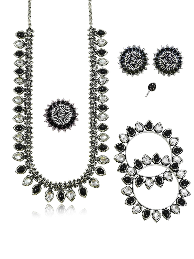 Aarushi Stone Jewellery Set