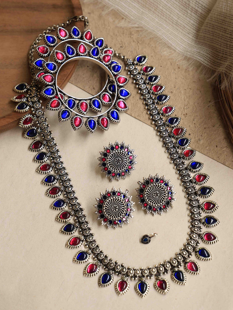 Aarushi Stone Jewellery Set