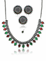 Load image into Gallery viewer, Sneha Stone Jewellery Set