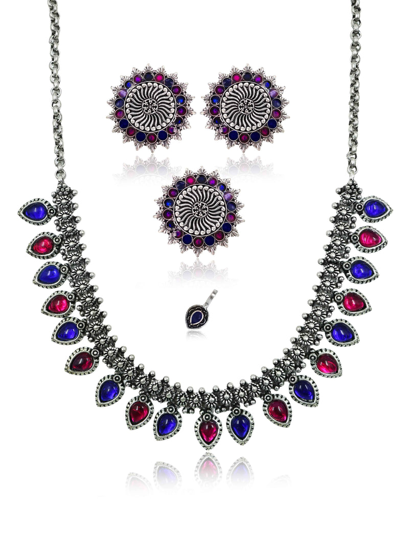 Sneha Stone Jewellery Set