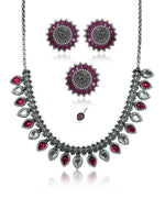 Load image into Gallery viewer, Sneha Stone Jewellery Set