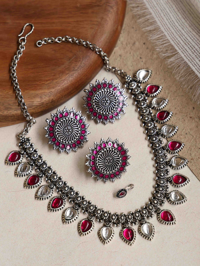 Sneha Stone Jewellery Set