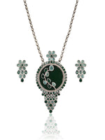 Load image into Gallery viewer, Dia Stone Necklace Set