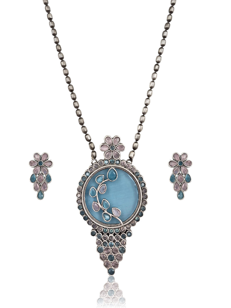 Dia Stone Necklace Set