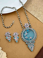 Load image into Gallery viewer, Dia Stone Necklace Set