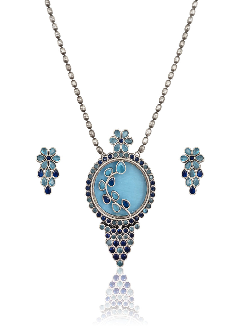 Dia Stone Necklace Set