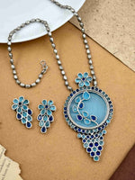 Load image into Gallery viewer, Dia Stone Necklace Set