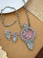 Load image into Gallery viewer, Dia Stone Necklace Set