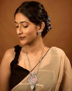 Load image into Gallery viewer, Dia Stone Necklace Set