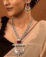 Load image into Gallery viewer, Bella Stone Necklace Set