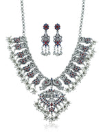 Load image into Gallery viewer, Shivanya Stone Necklace Set
