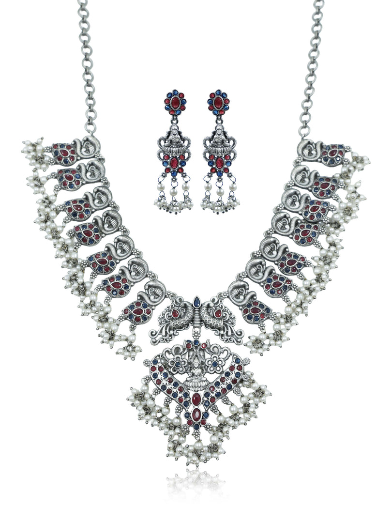 Shivanya Stone Necklace Set