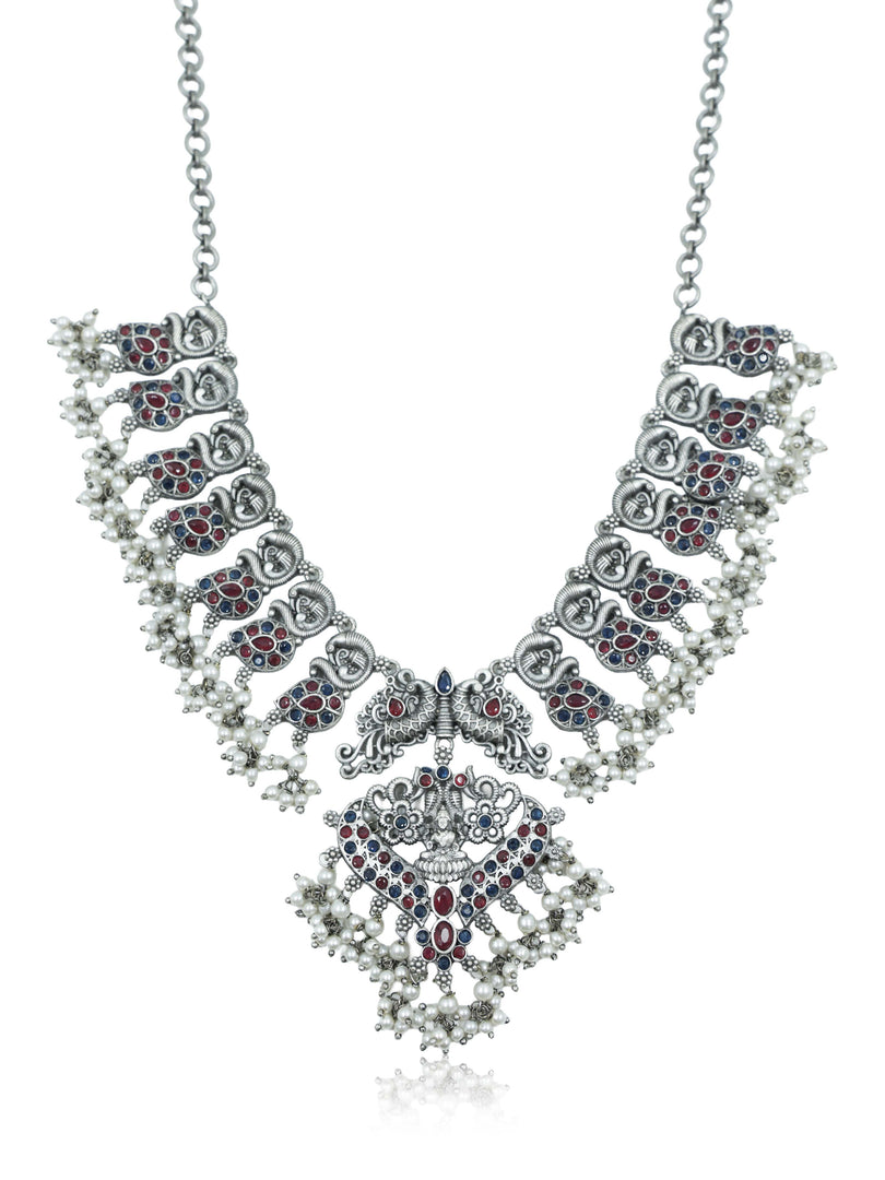Shivanya Stone Necklace Set