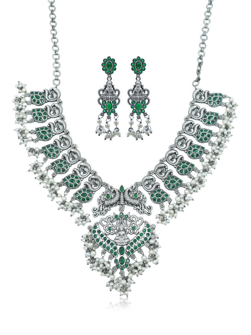 Shivanya Stone Necklace Set