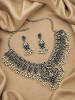 Load image into Gallery viewer, Shivanya Stone Necklace Set