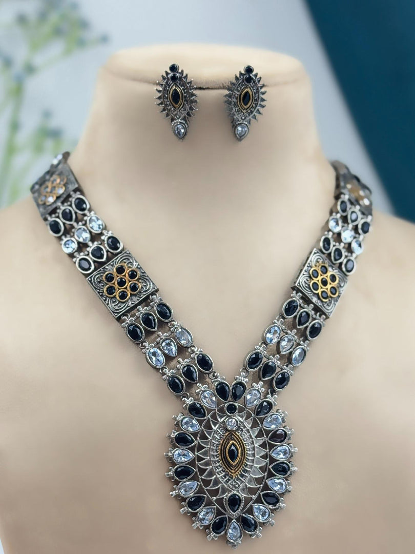 Rina Stone Necklace Set