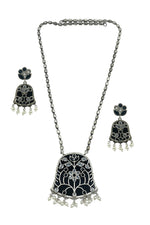Load image into Gallery viewer, Manasvi Stone Necklace Set
