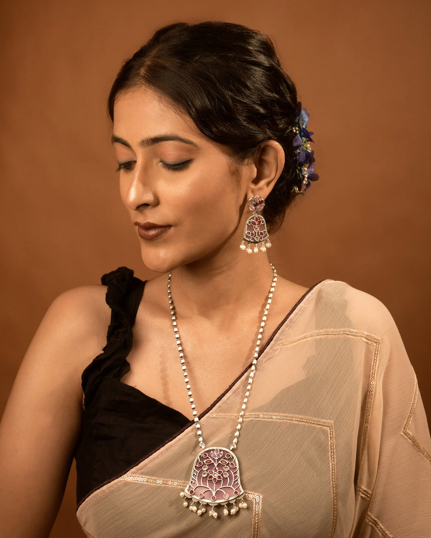 Manasvi Stone Necklace Set