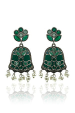 Load image into Gallery viewer, Manasvi Stone Necklace Set