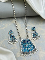 Load image into Gallery viewer, Manasvi Stone Necklace Set