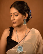 Load image into Gallery viewer, Manasvi Stone Necklace Set