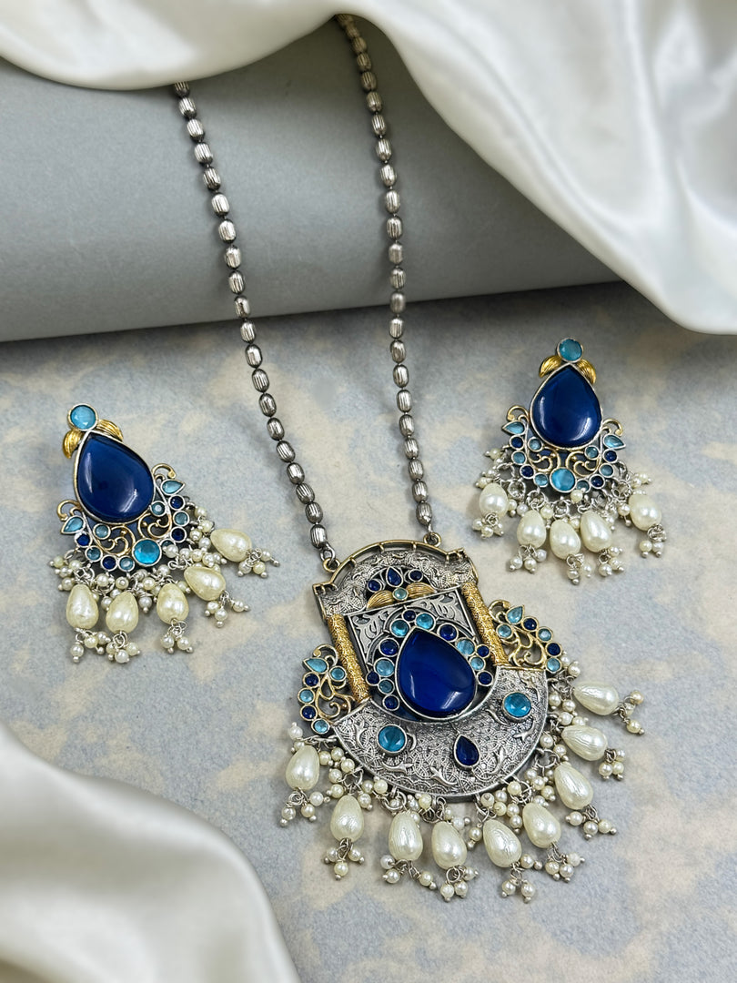 Anna Stone Necklace Set