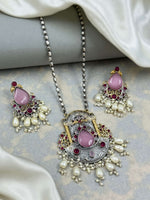 Load image into Gallery viewer, Anna Stone Necklace Set
