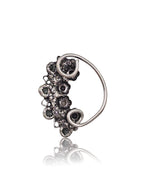 Load image into Gallery viewer, Ruhi Oxidised Maharashtrian Nosepin Combo Of 3