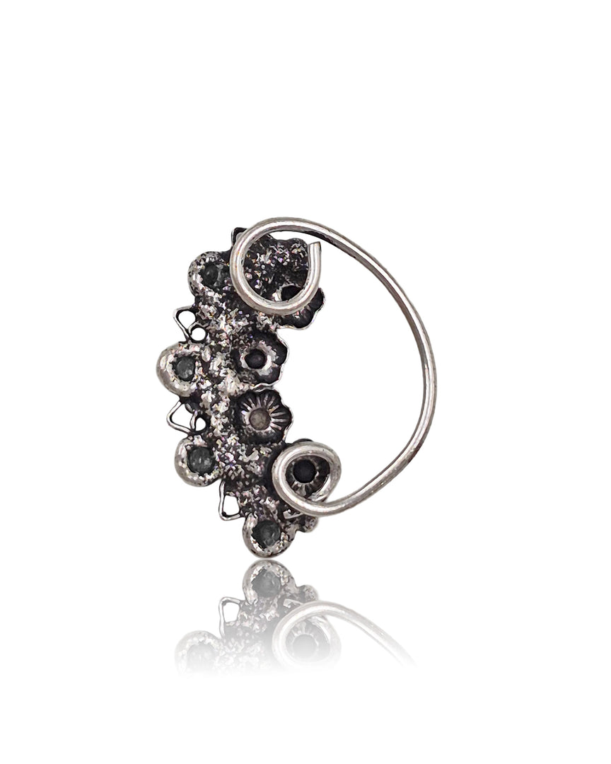 Ruhi Oxidised Maharashtrian Nosepin Combo Of 3