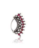 Load image into Gallery viewer, Elegant Oxidised Maharashtrian Nosepin Combo Of 3