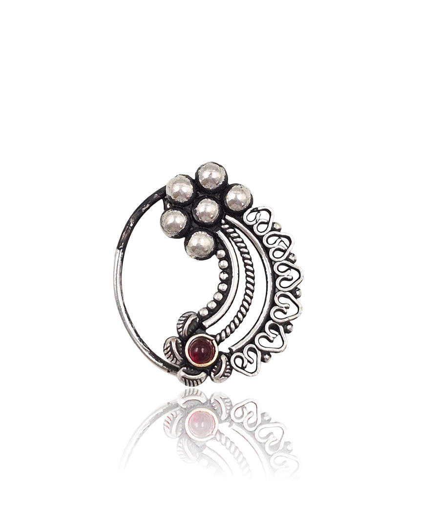 Kritika Oxidised Maharashtrian Nosepin Combo Of 3