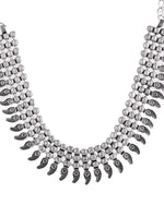 Load image into Gallery viewer, AVNI OXIDISED SHORT NECKLACE