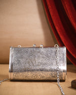 Load image into Gallery viewer, SILVER OXIDISED PURSE