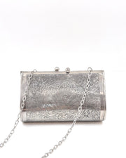 SILVER OXIDISED PURSE