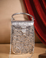 Load image into Gallery viewer, Trending Silver Oxidised Purse
