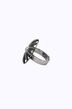 Load image into Gallery viewer, Mira Designer Oxidised Silver Ring