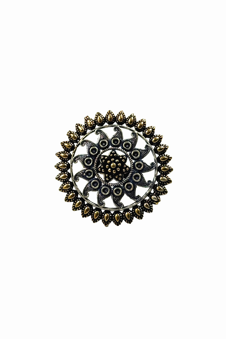 5 PIECE DUAL TONE JEWELLERY SET COMBO