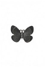 Load image into Gallery viewer, Butterfly Bloom Oxidised Silver Ring