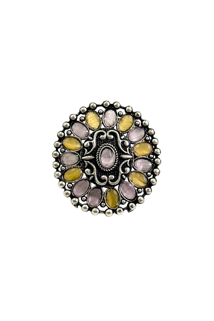 Mishika Stone Ring