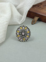 Load image into Gallery viewer, Mishika Stone Ring