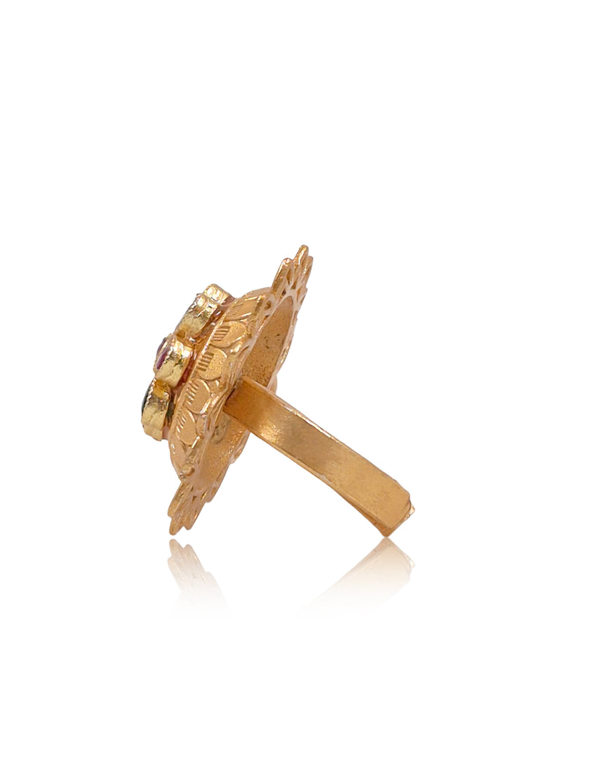 Vrinda Golden Ring
