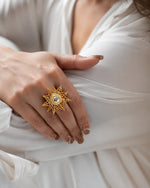 Load image into Gallery viewer, Sitara Golden Ring