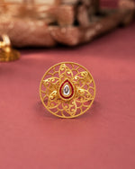 Load image into Gallery viewer, Vaishnavi Golden Ring