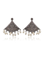 Load image into Gallery viewer, Triangle Dangler Earrings